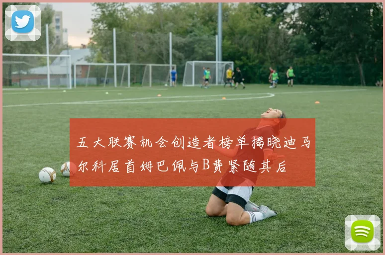 五大联赛机会创造者榜单揭晓迪马尔科居首姆巴佩与B费紧随其后