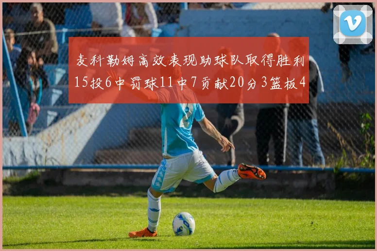 麦科勒姆高效表现助球队取得胜利15投6中罚球11中7贡献20分3篮板4助攻